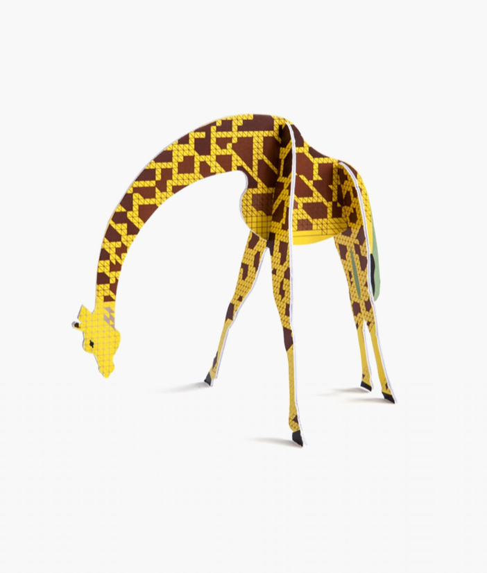 3D-Puzzle Grußkarte, Giraffe - kinder &amp; konsorten - Puzzle